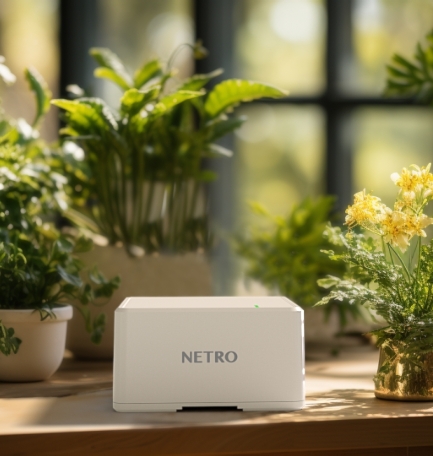 Netro Stream is an automated drip irrigation system designed for the lushness of your potted plants.